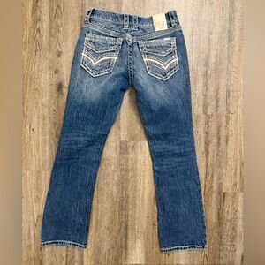 Buckle Black • Slim Fit Bootcut Jeans